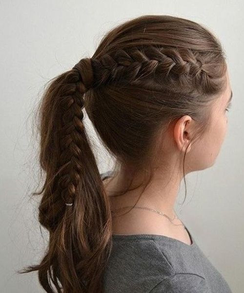 Hairstyle Easy For School
 Pin on hair & makeup