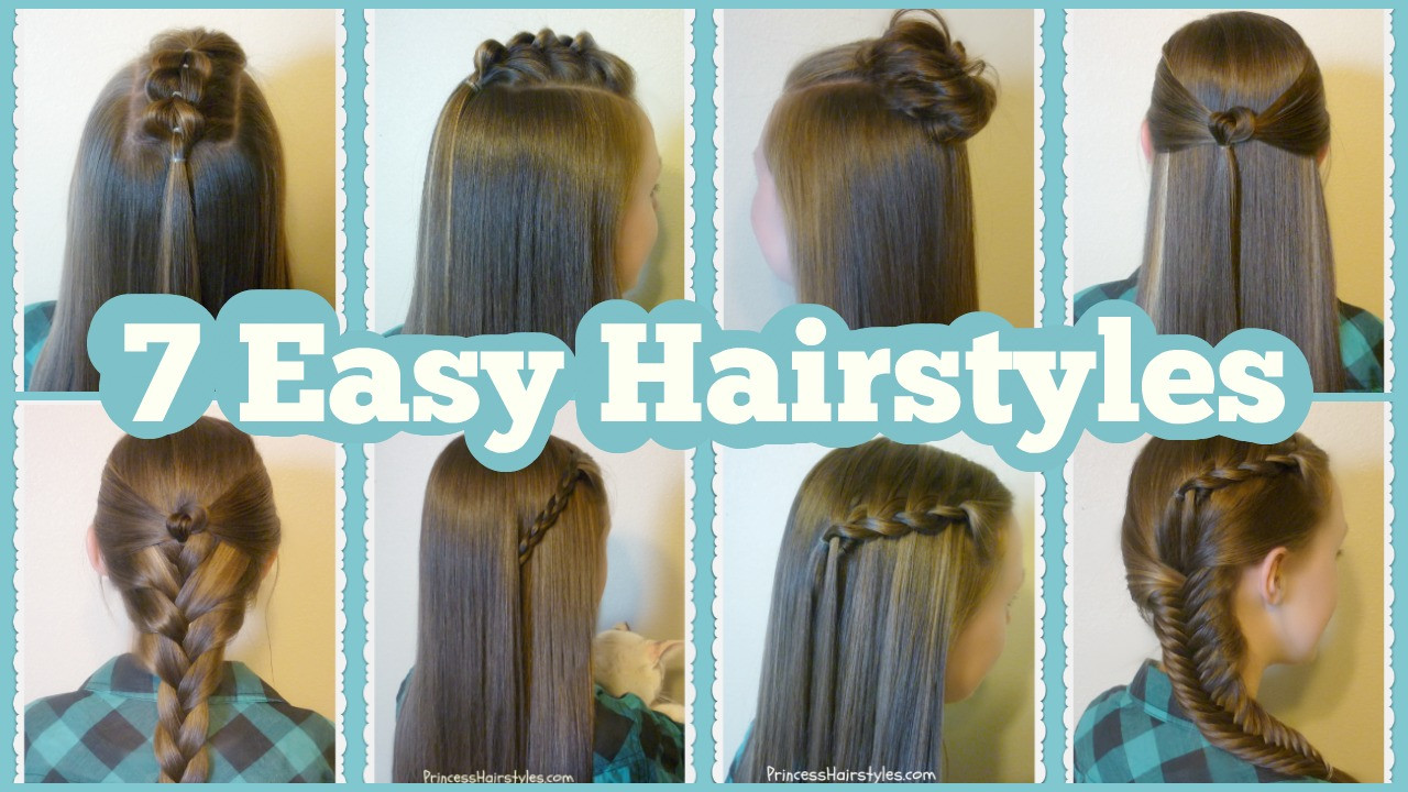 Hairstyle Easy For School
 7 Quick & Easy Hairstyles For School Hairstyles For