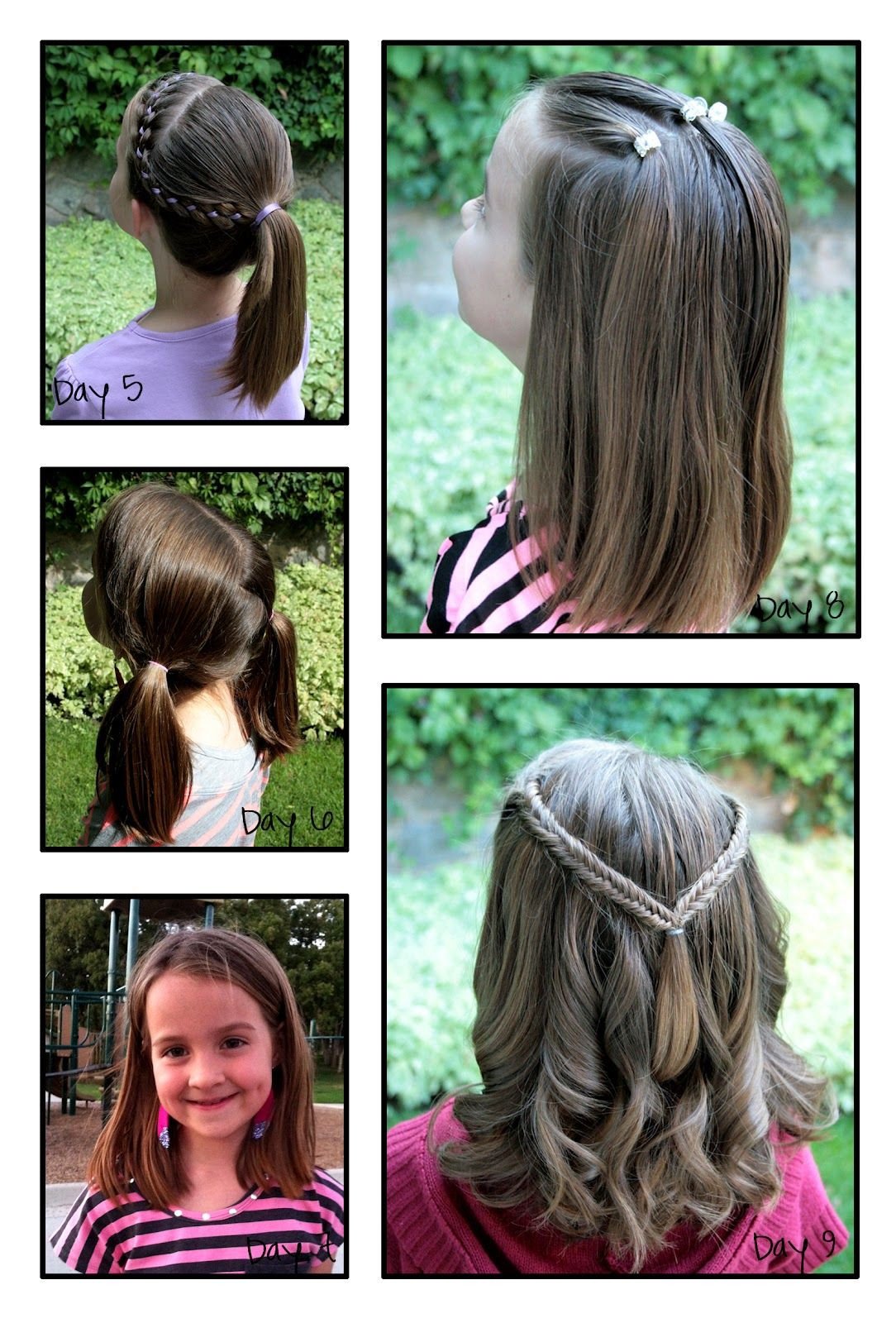 Hairstyle For 6 Years Old Girl
 Girly Do s By Jenn School Week 2