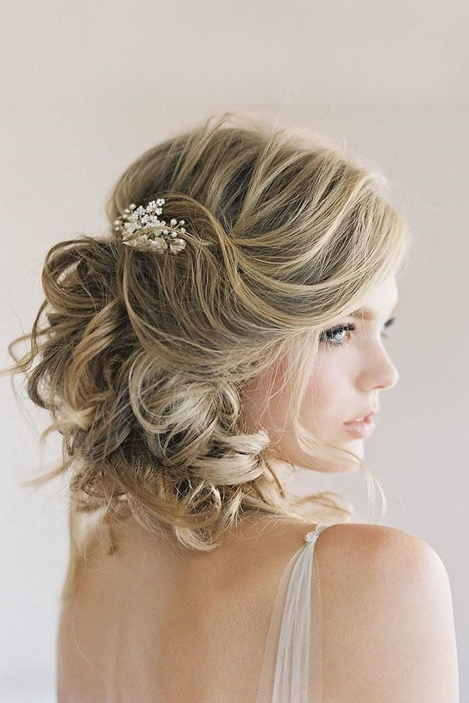 Hairstyle For Bridesmaid With Short Hair
 Pin on Hair