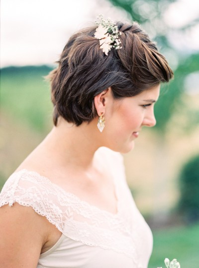 Hairstyle For Bridesmaid With Short Hair
 6 Stunning Bridal Hairstyles for Short Hair