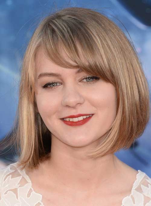 Hairstyle For Large Women
 Short Bobs For Round Faces 2014 2015