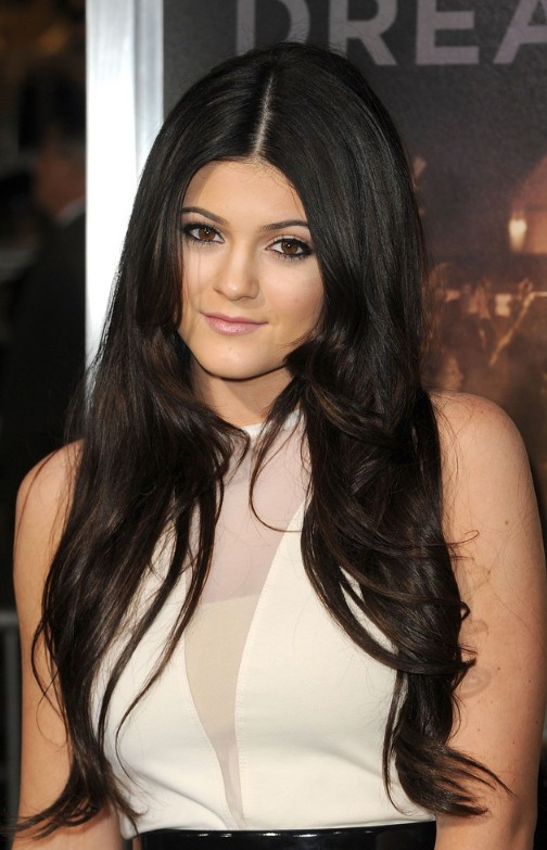 Hairstyle For Long Black Hair
 Long Black Center Part Hairstyle Hairstyles Weekly