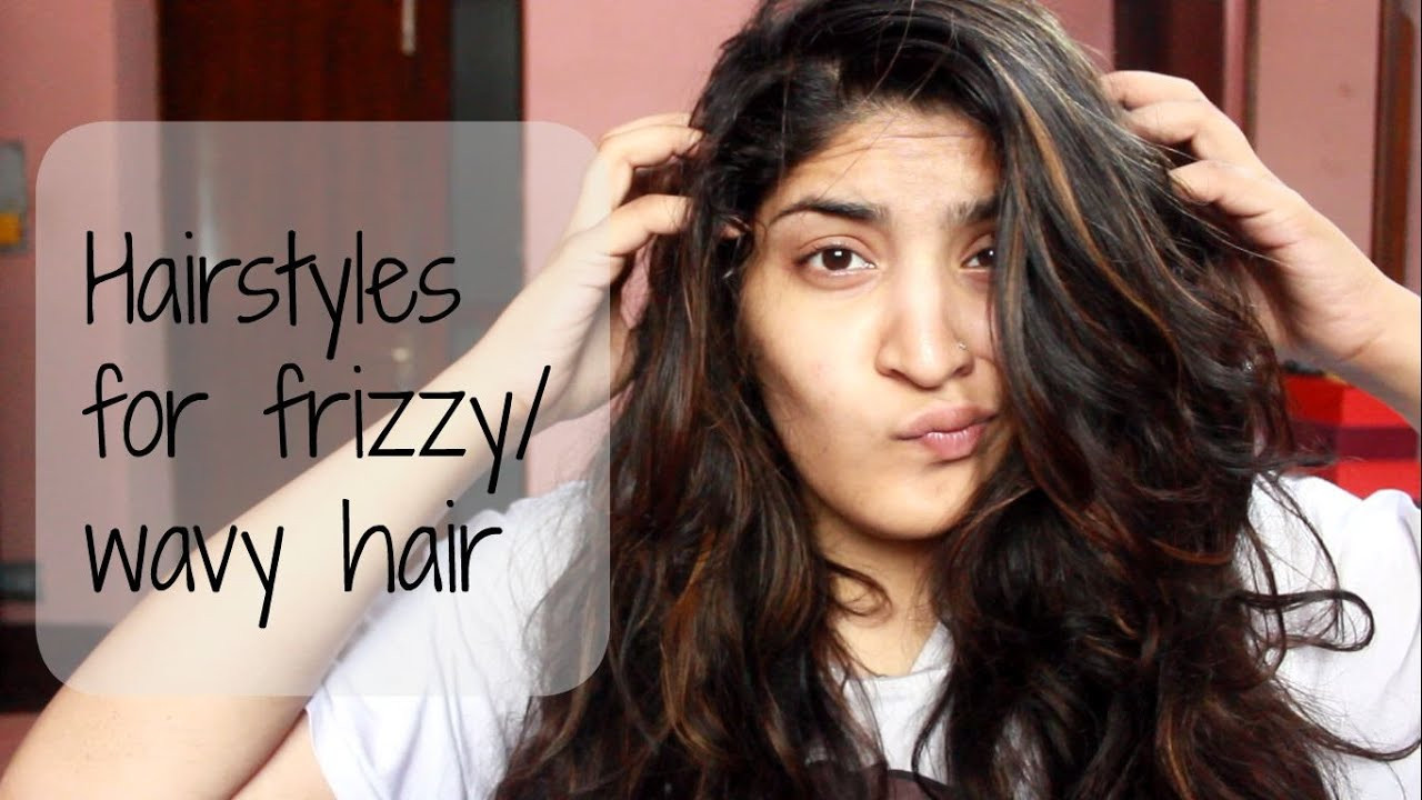 Hairstyle For Long Curly Frizzy Hair
 Heatless and Easy Hairstyles For Frizzy or Wavy Hair