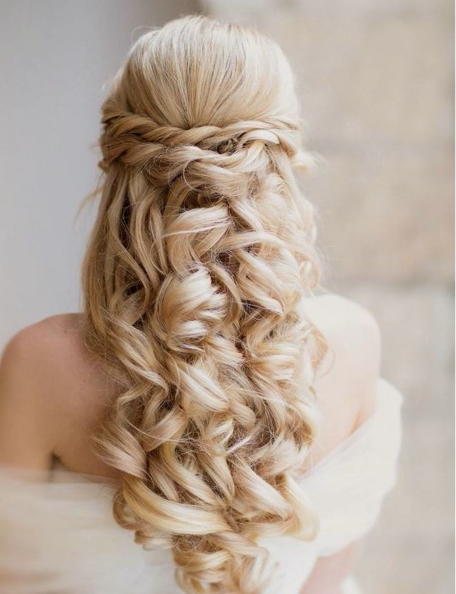 Hairstyle For Long Hair For Wedding
 Creative and Elegant Wedding Hairstyles for Long Hair
