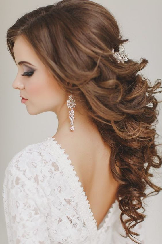 Hairstyle On Wedding Day
 Pinterest • The world’s catalog of ideas