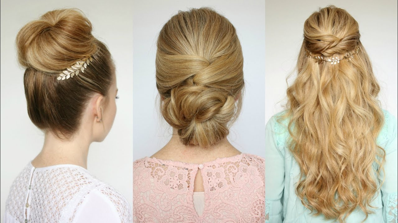 Hairstyle Updos Easy
 3 Easy Prom Hairstyles