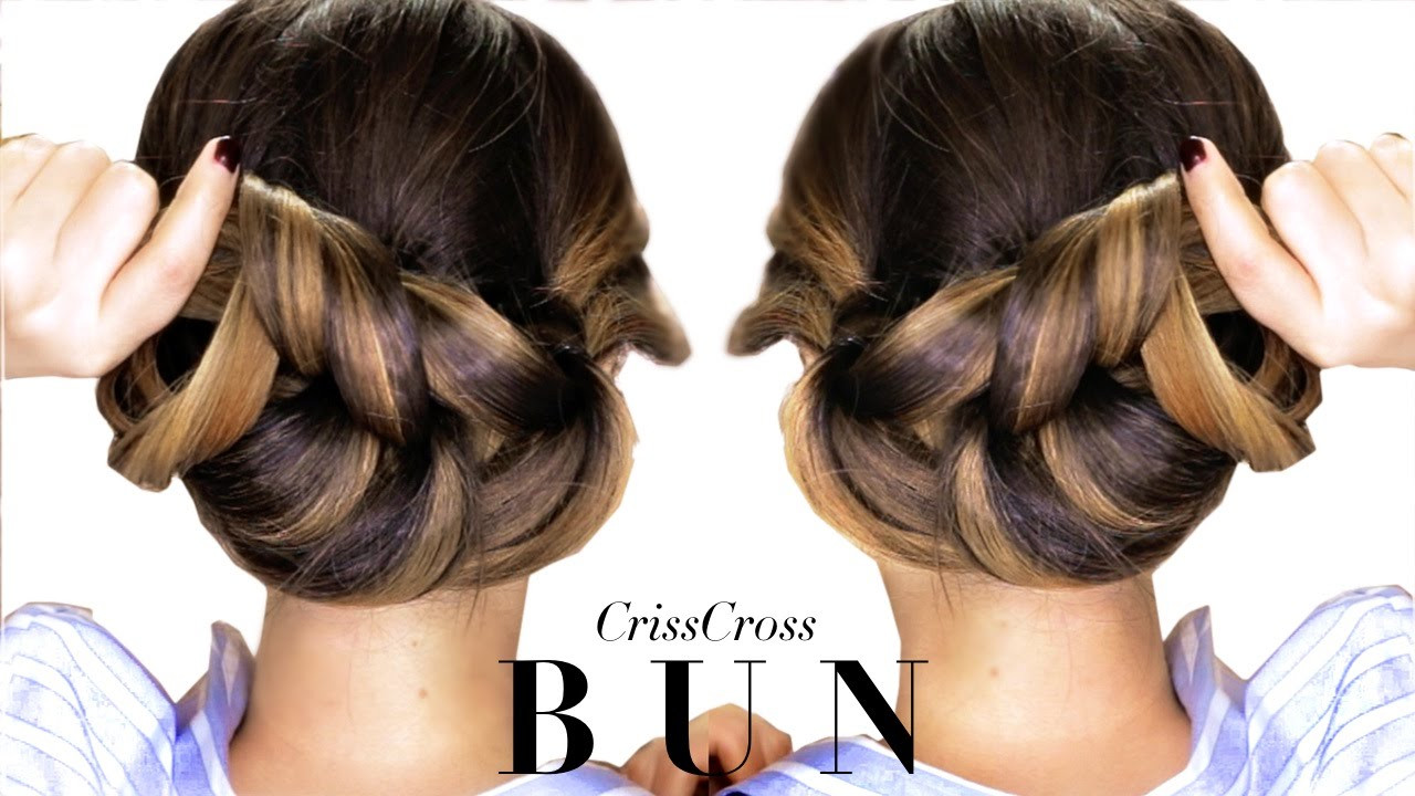 Hairstyle Updos Easy
 3 Minute Elegant BUN Hairstyle Every Girl DOESN T ALREADY