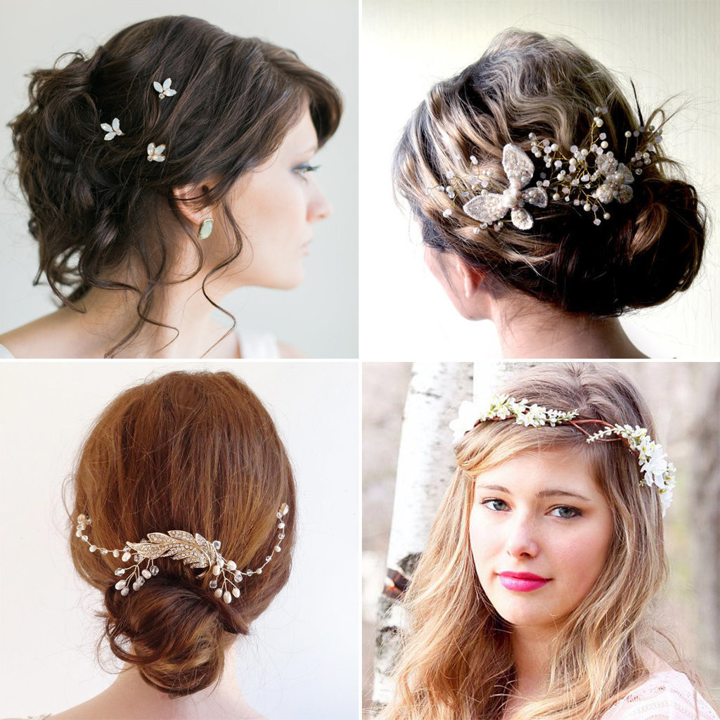 Hairstyles Accessories Weddings
 Affordable Bridal Hair Accessories Etsy