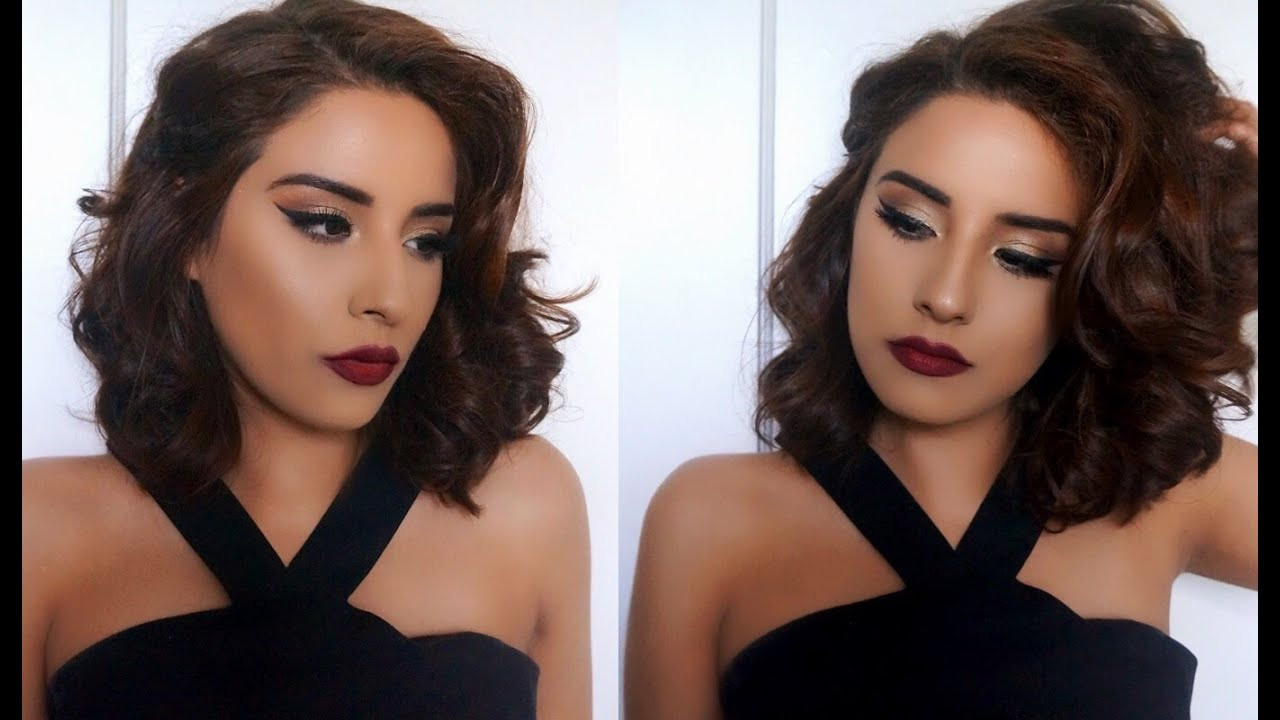 Hairstyles And Makeup For Prom
 Prom Makeup Hair Tutorial Classic Hollywood Glam