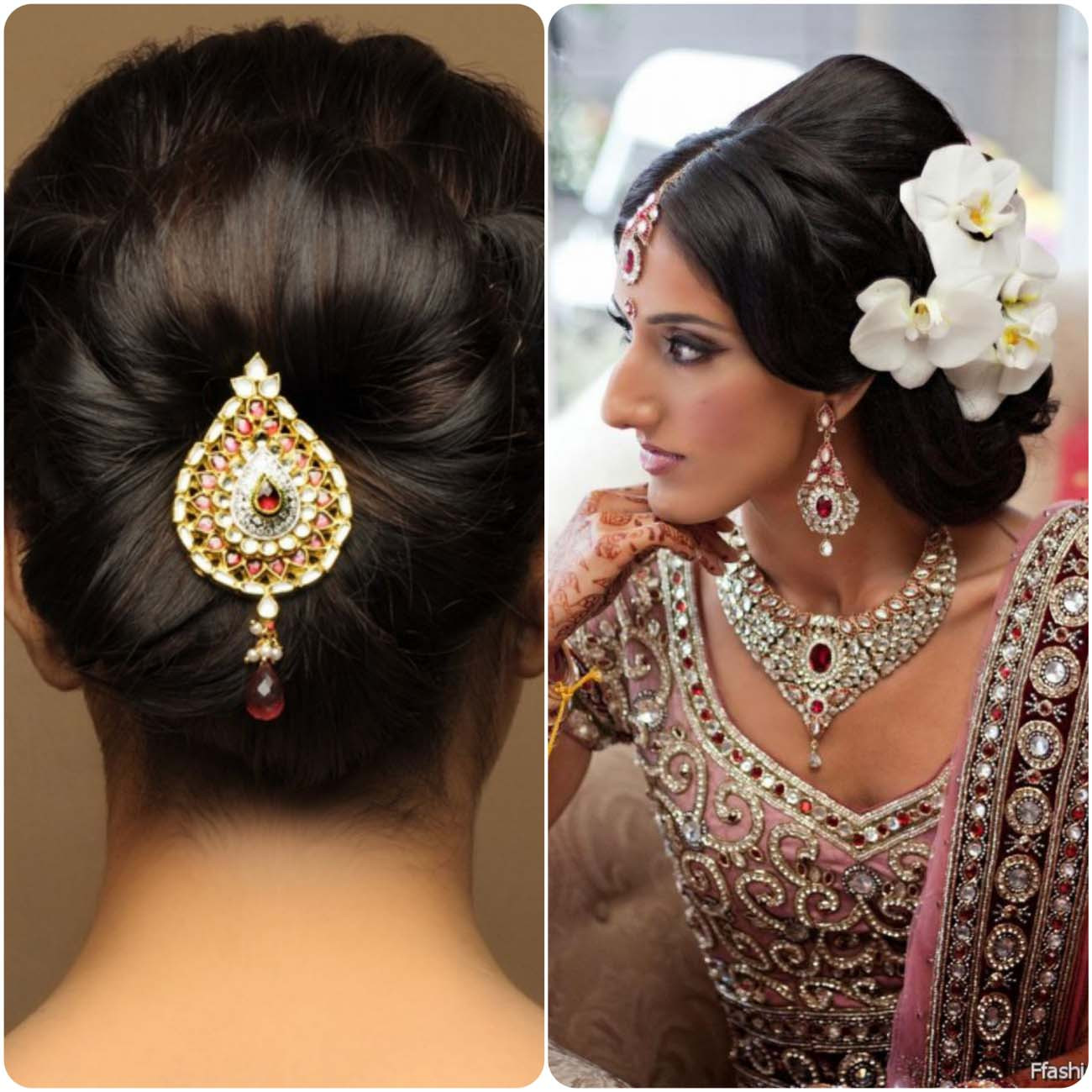 Hairstyles For Indian Brides
 Women Fashion Girls Dress Indian native Wedding Hair