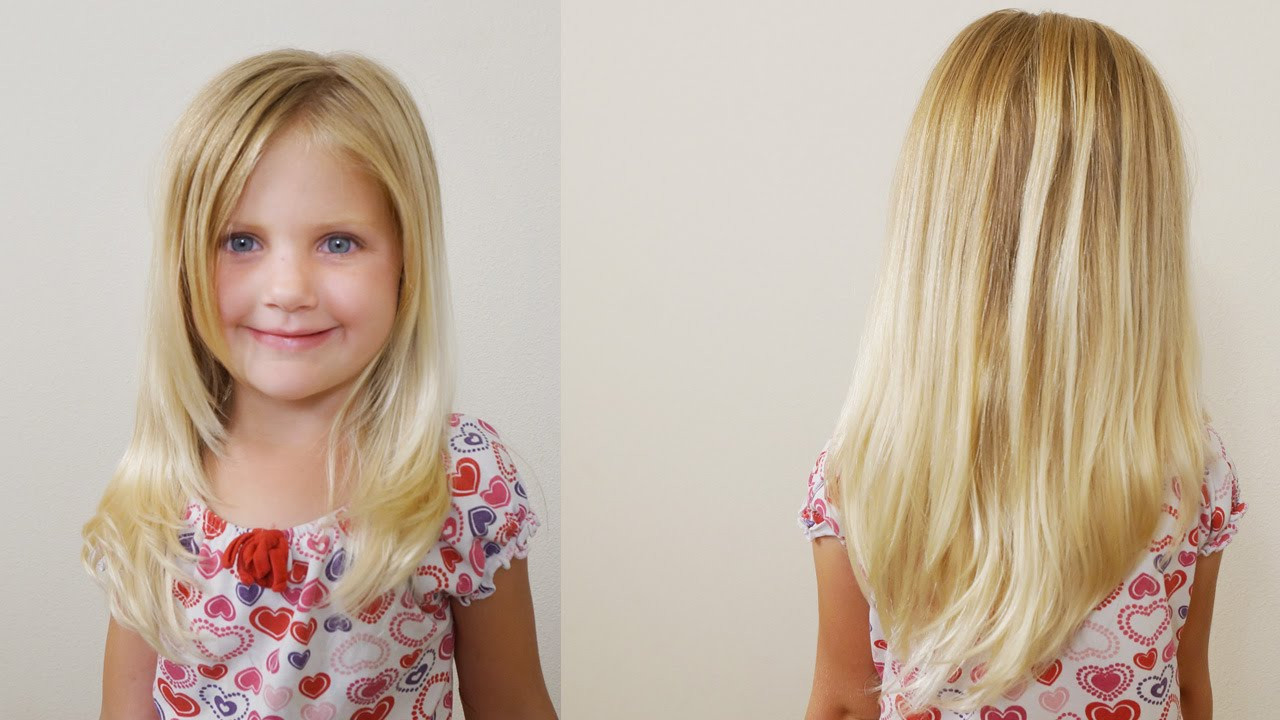 Hairstyles For Little Girl
 How To Cut Girls Hair Long Layered Haircut for Little