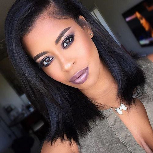 Hairstyles For Medium Length Relaxed Hair
 african american shoulder length hairstyles 15