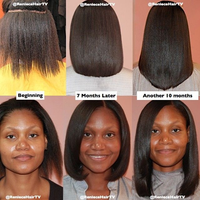 Hairstyles For Medium Length Relaxed Hair
 Nice e reniecehairtv