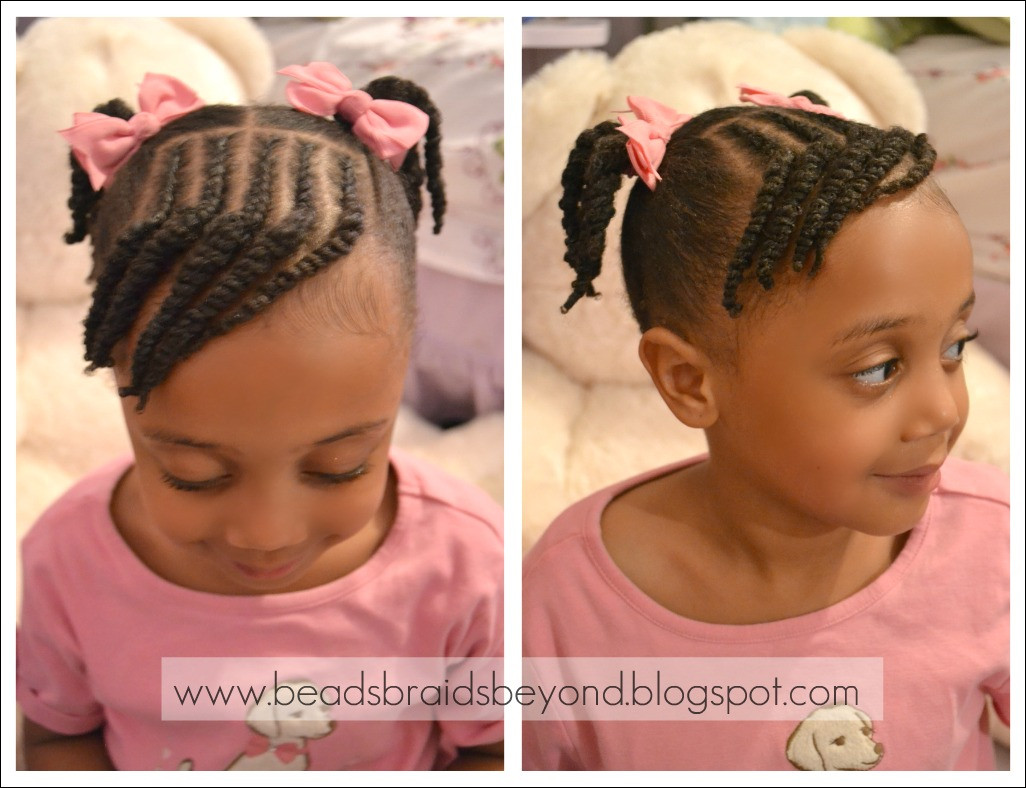 Hairstyles For Natural Little Girls
 Beads Braids and Beyond Little Girls Natural Hairstyle