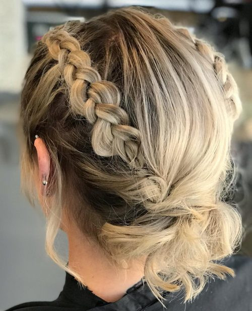 Hairstyles For Short Hair Prom
 18 Gorgeous Prom Hairstyles for Short Hair for 2019