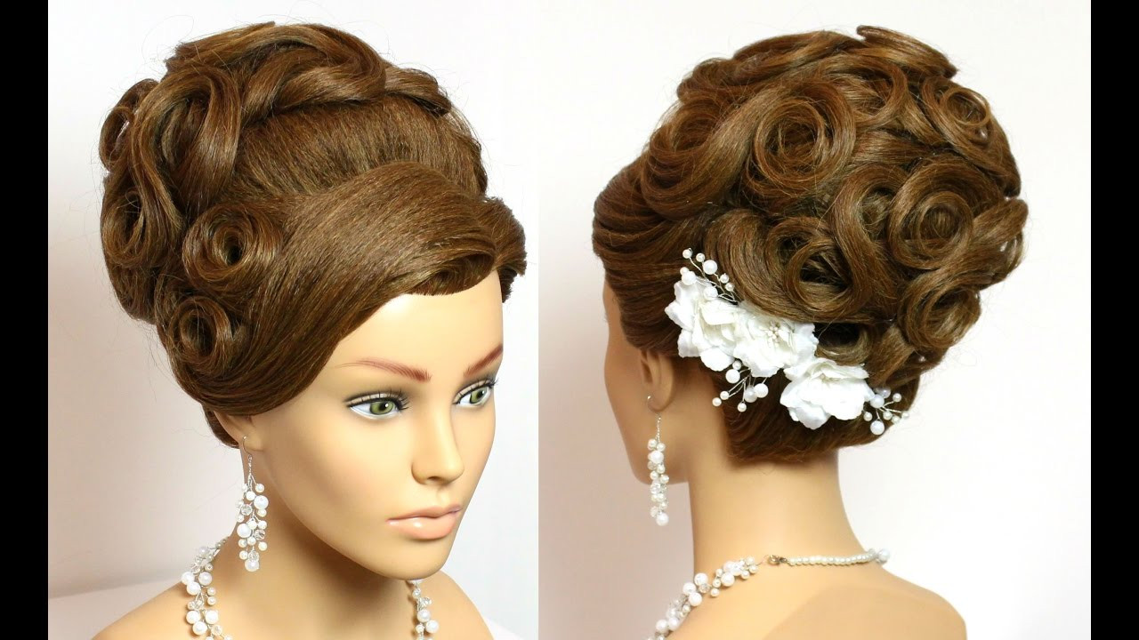 Hairstyles For Wedding Long Hair
 Hairstyle for long hair tutorial Wedding bridal updo