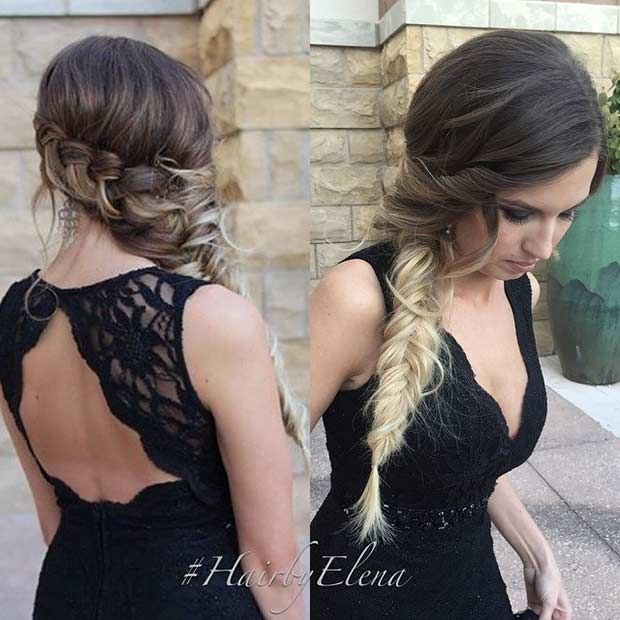 Hairstyles To The Side For Prom
 21 Pretty Side Swept Hairstyles for Prom
