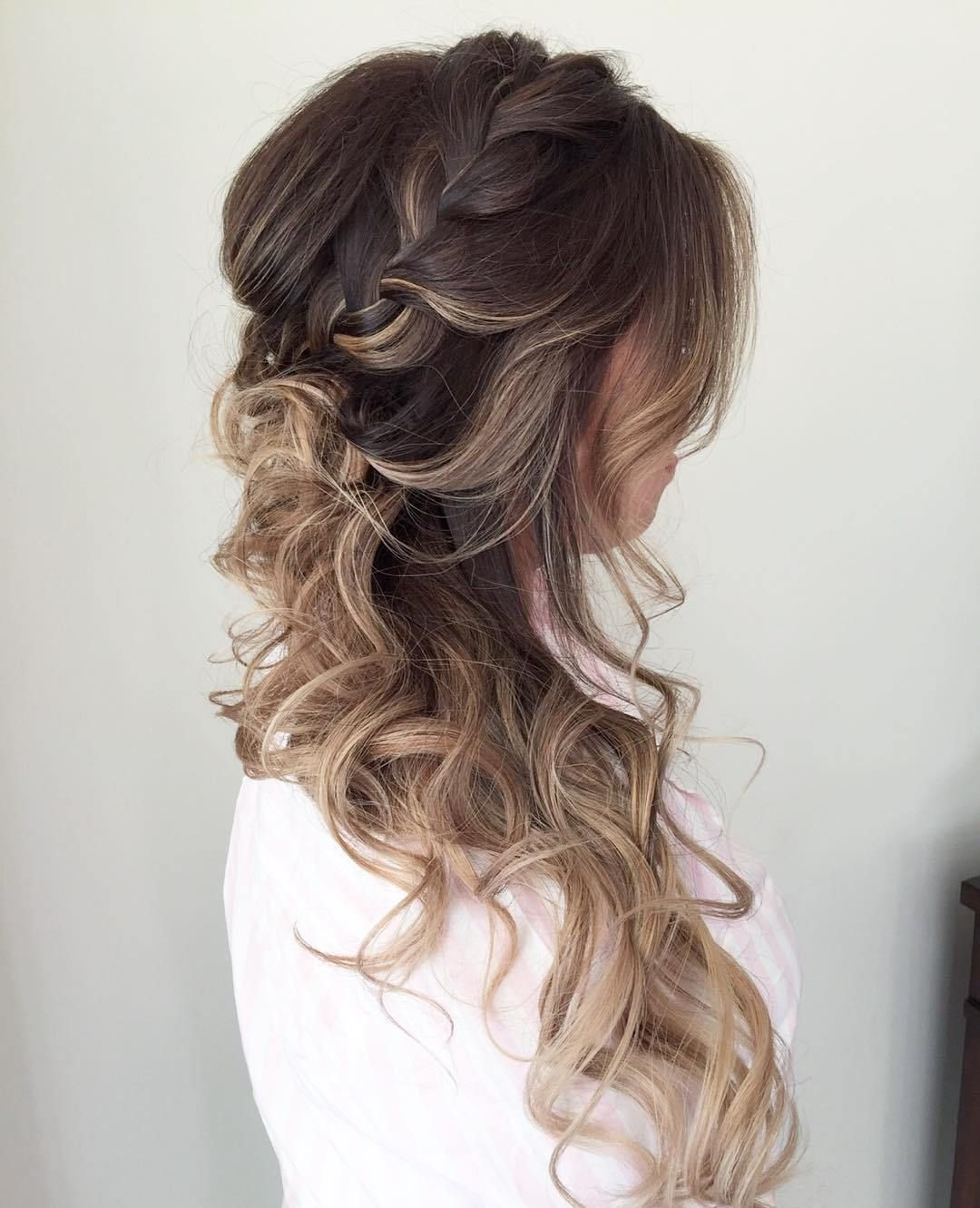 Hairstyles To The Side For Prom
 40 Picture Perfect Hairstyles for Long Thin Hair in 2019