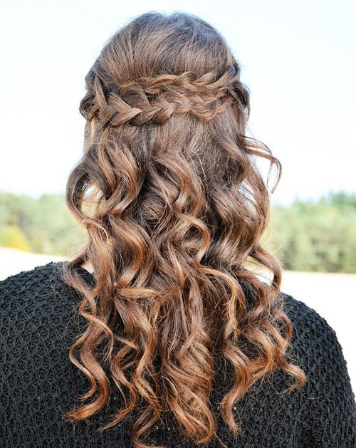 Half Braids Half Curly Hairstyles
 18 Elegant Hairstyles for Any Formal Occasion
