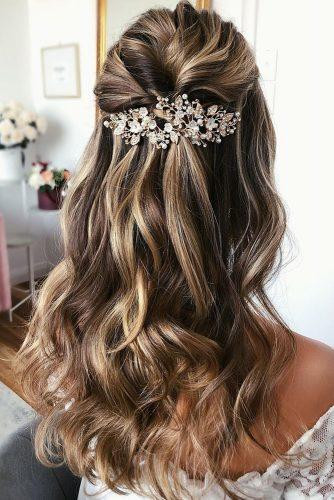 Half Up And Down Wedding Hairstyles
 42 Half Up Half Down Wedding Hairstyles Ideas