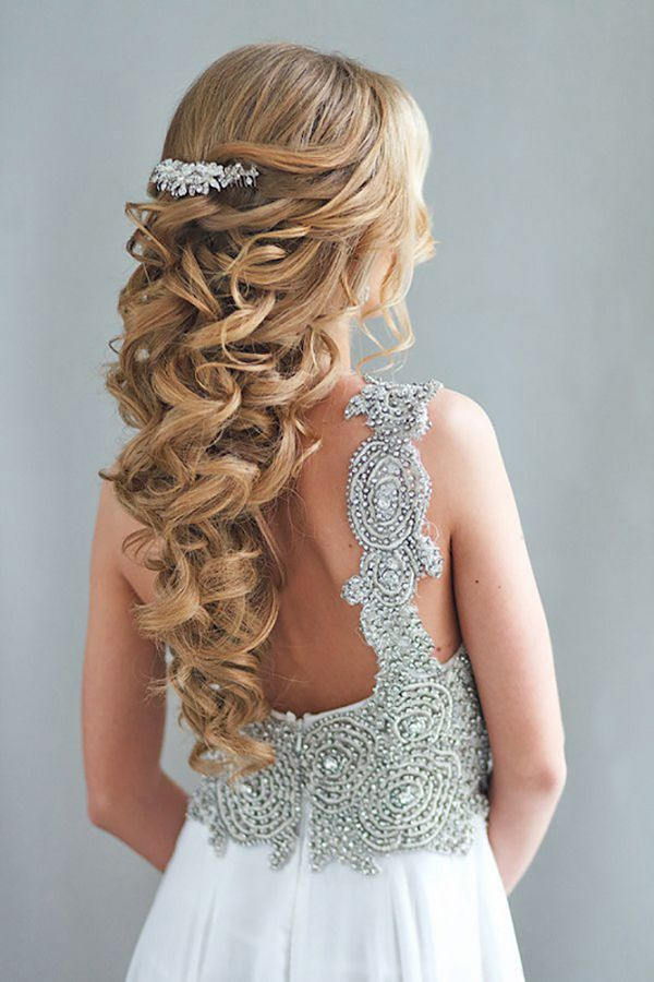 Half Up And Down Wedding Hairstyles
 20 Creative Half Up Half Down Wedding Hairstyles – Hi Miss
