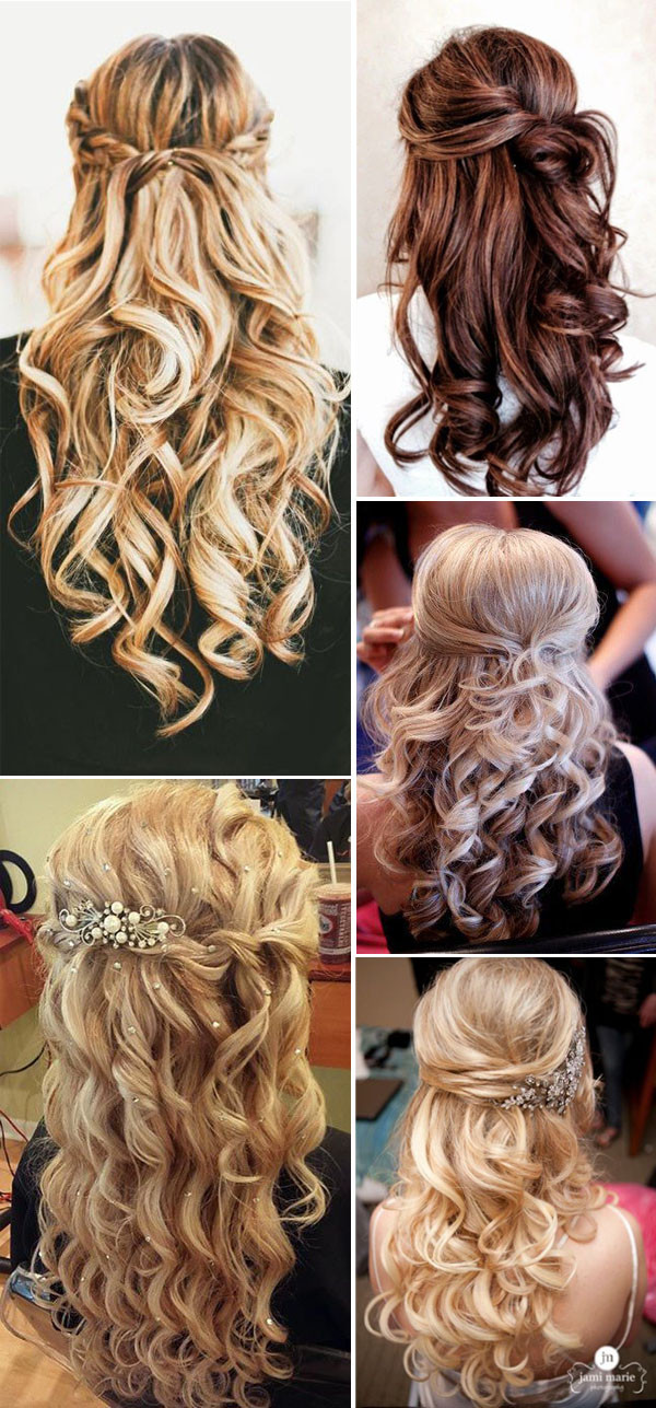 Half Up And Down Wedding Hairstyles
 20 Awesome Half Up Half Down Wedding Hairstyle Ideas