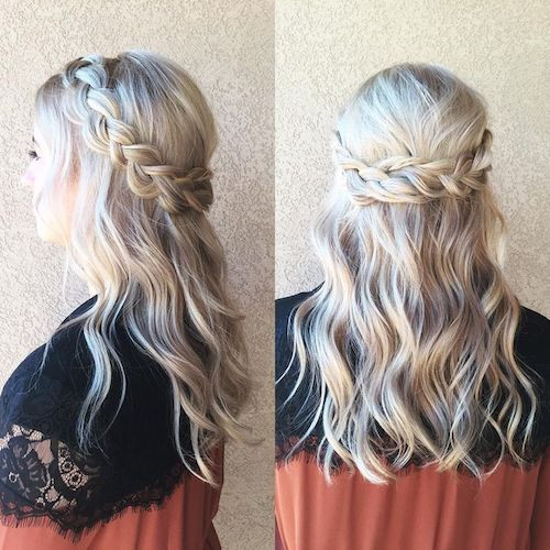 Half Up Half Down Braid Hairstyles
 43 Easy Summer Hairstyles for Long Hair for 2017