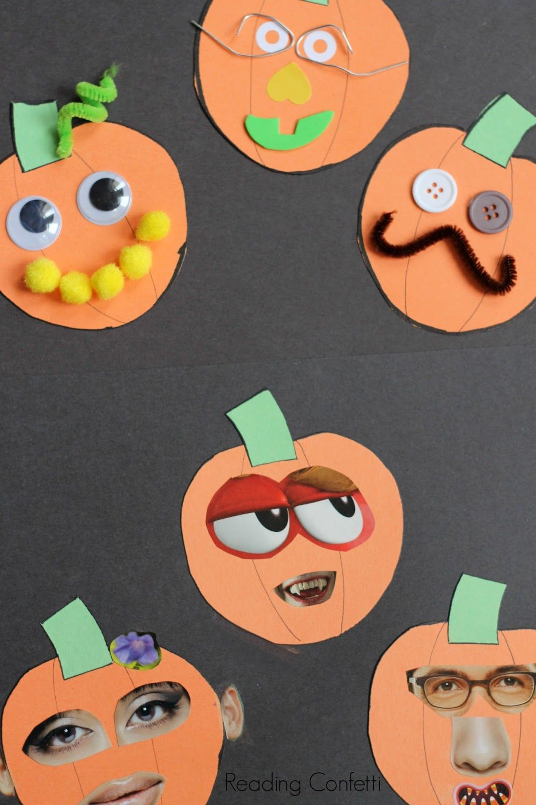 Halloween Craft Ideas Preschoolers
 Easy jack o lantern collage craft for preschoolers