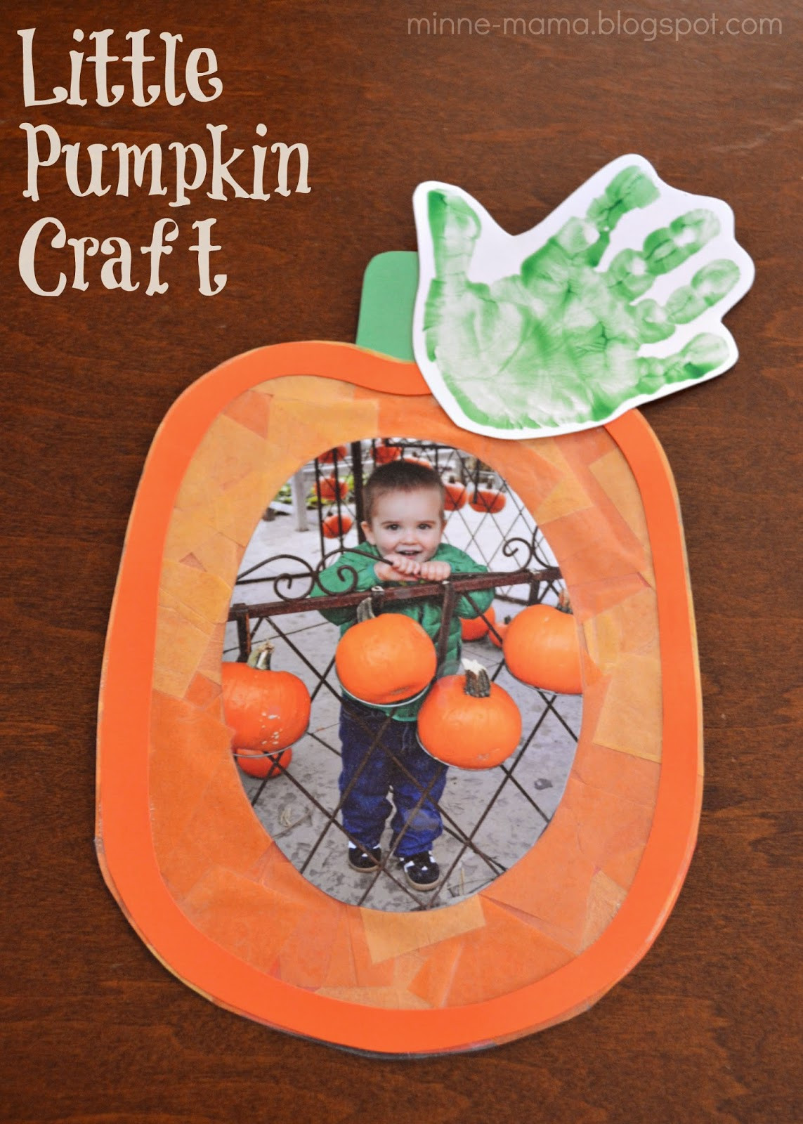 Halloween Craft Ideas Preschoolers
 Minne Mama Little Pumpkin Craft