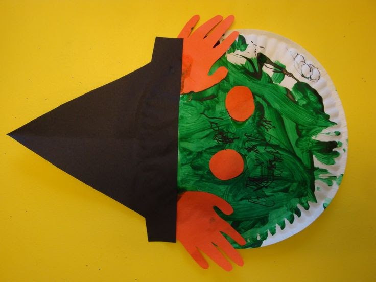 Halloween Craft Ideas Preschoolers
 Preschool Crafts for Kids Halloween Paper Plate Witch Craft