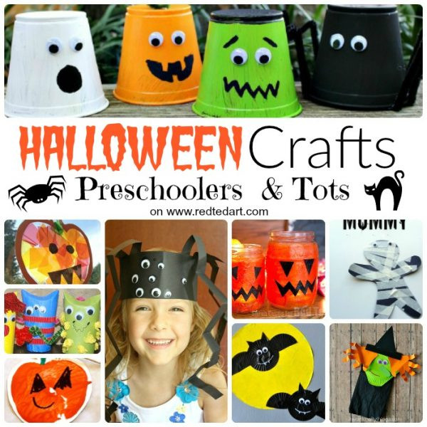 Halloween Craft Ideas Preschoolers
 Free Halloween Printables for Adults & Kids Red Ted Art