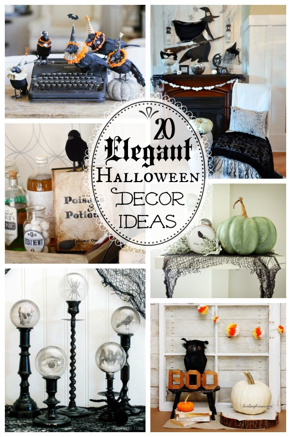 Halloween DIY Decor
 20 Spooktacularly Elegant DIY Halloween Decor Ideas The