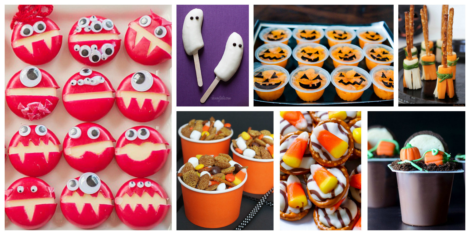 Halloween Ideas For School Party
 10 Easy Halloween Treats for Lunches After School Snacks