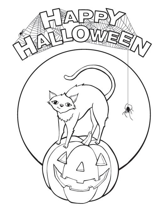 Halloween Kids Coloring Pages
 200 Free Halloween Coloring Pages For Kids The Suburban Mom