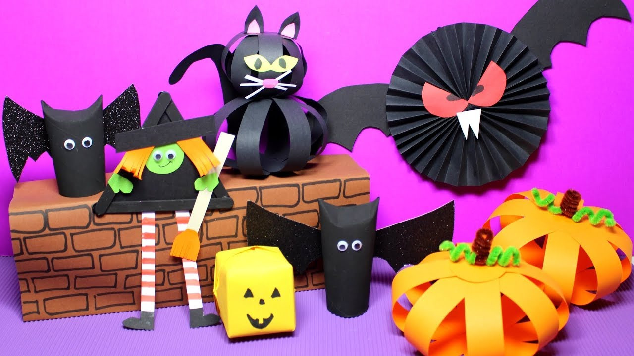 Halloween Kids Crafts
 Easy Halloween Crafts for Kids