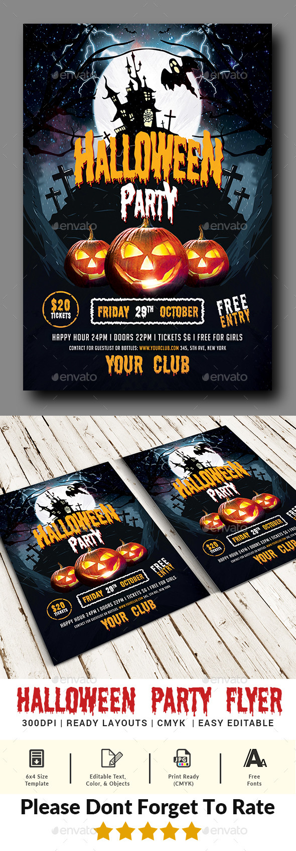 The 23 Best Ideas for Halloween Party Flyer Ideas - Home, Family, Style ...