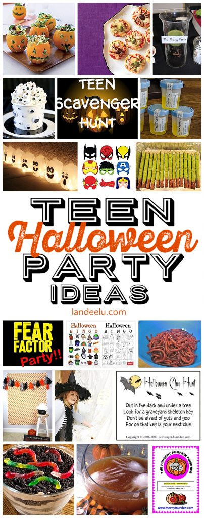 Halloween Party Game Ideas For Tweens
 Teen Halloween Party Ideas