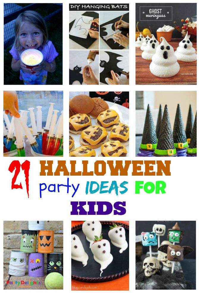 Halloween Party Ideas For Kids Pinterest
 10 Ghoulishly Great Easy Halloween Recipes for kids