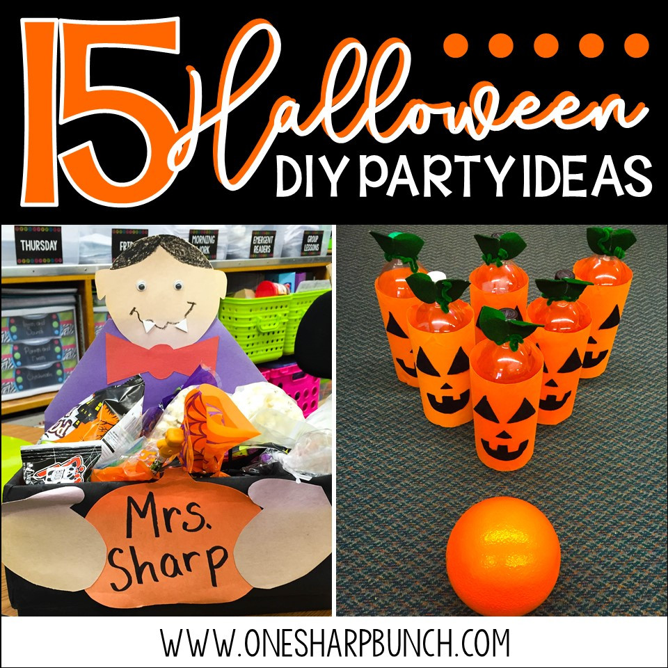 Halloween Party Ideas For School Classrooms
 e Sharp Bunch 15 DIY Halloween Party Ideas for the