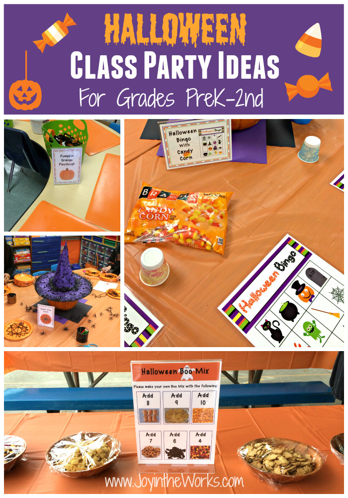 Halloween Party Ideas For School Classrooms
 Halloween Class Party Ideas PreK 2 Joy in the Works