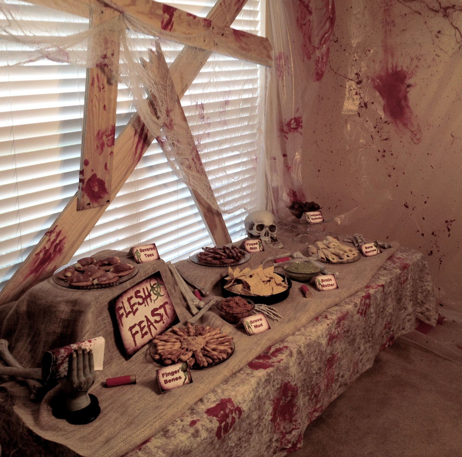 Halloween Party Theme Ideas For Adults
 Decor Zombie Decorations The Collection Indoors