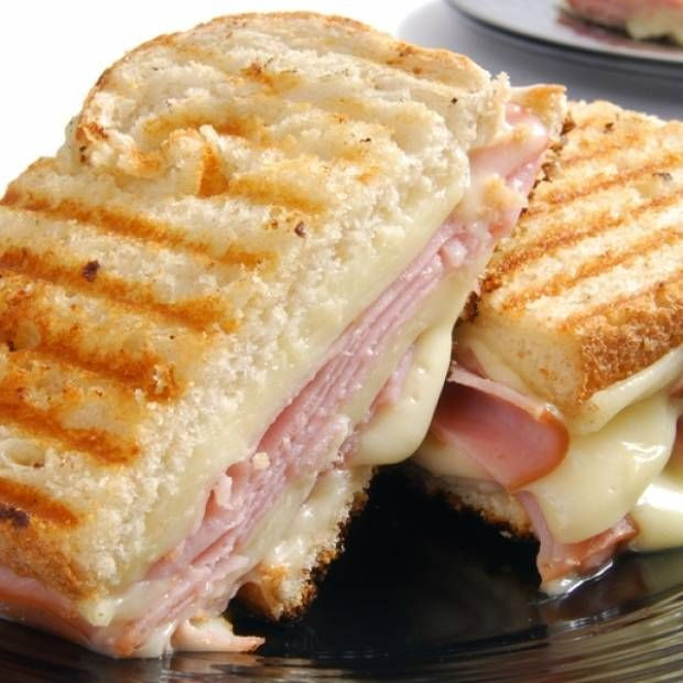 Ham And Cheese Panini Recipe
 Perfect Ham And Swiss Panini in 2019