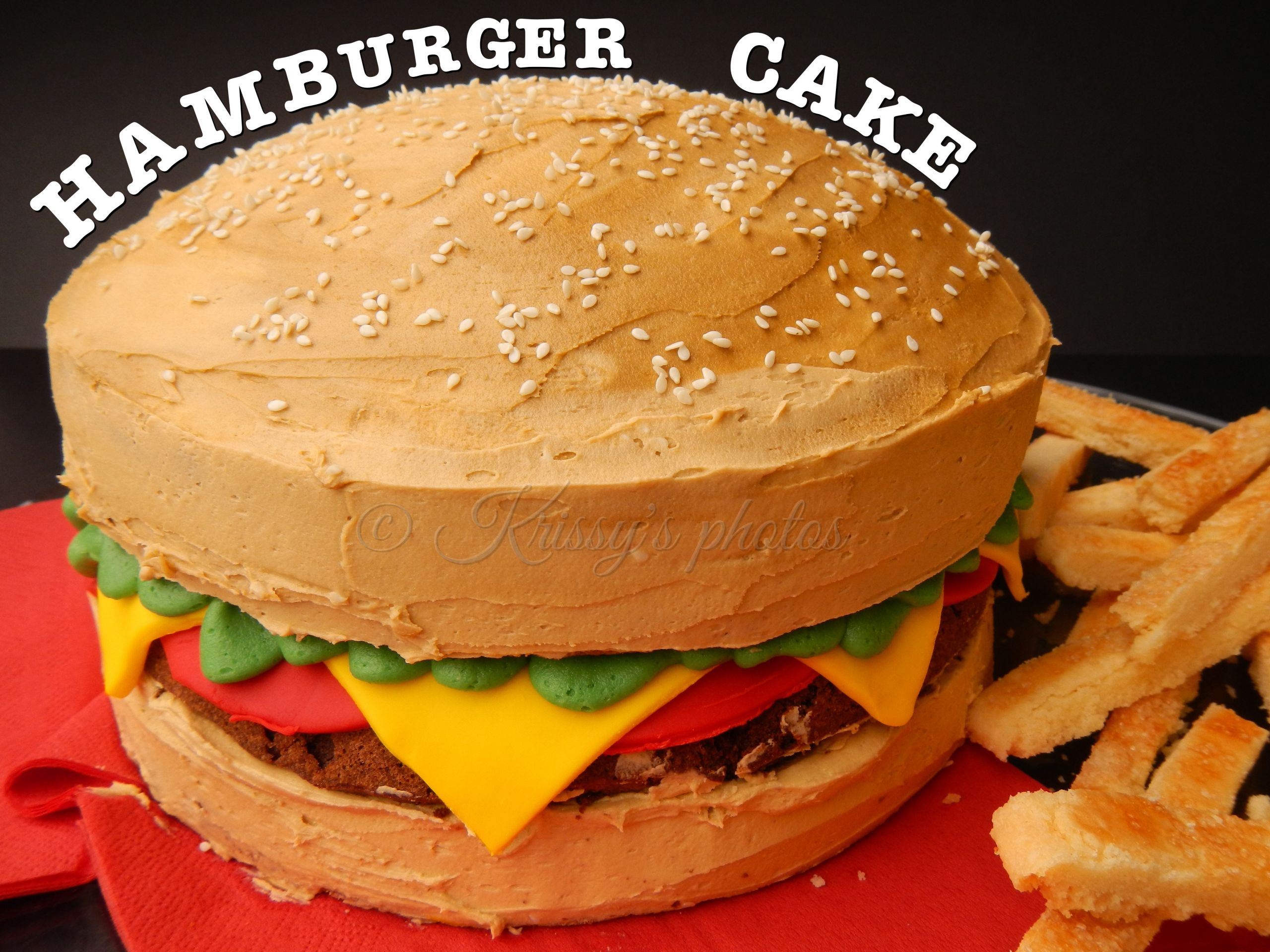 20 Of the Best Ideas for Hamburger Birthday Cake - Home, Family, Style ...