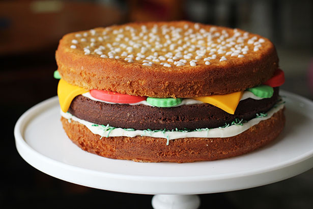 Hamburger Birthday Cake
 This Week for Dinner This Week for Dinner Weekly Meal