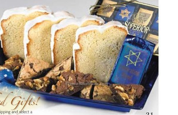 Hanukkah Food Gifts
 "fresh Baked For Hanukkah" Gift Basket 14 16 Person