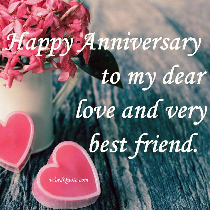 Happy Anniversary Quote For Friends
 Happy Anniversary Quotes Word Quote