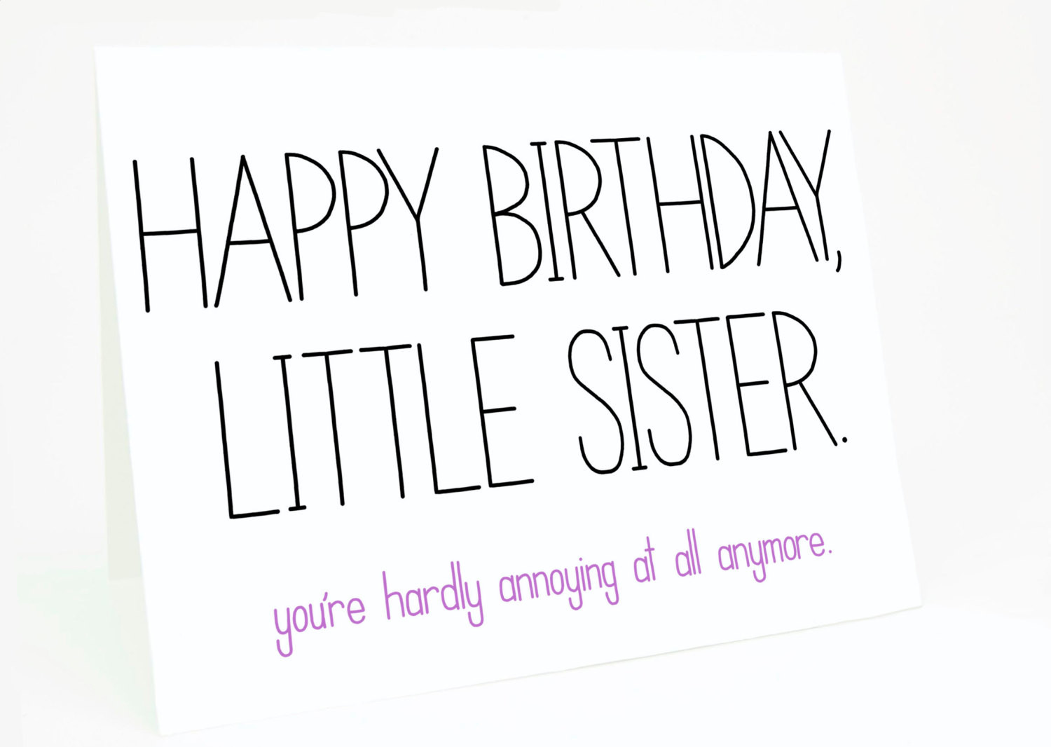 Happy Birthday Baby Sister Quotes
 Older Sister Quotes Funny QuotesGram