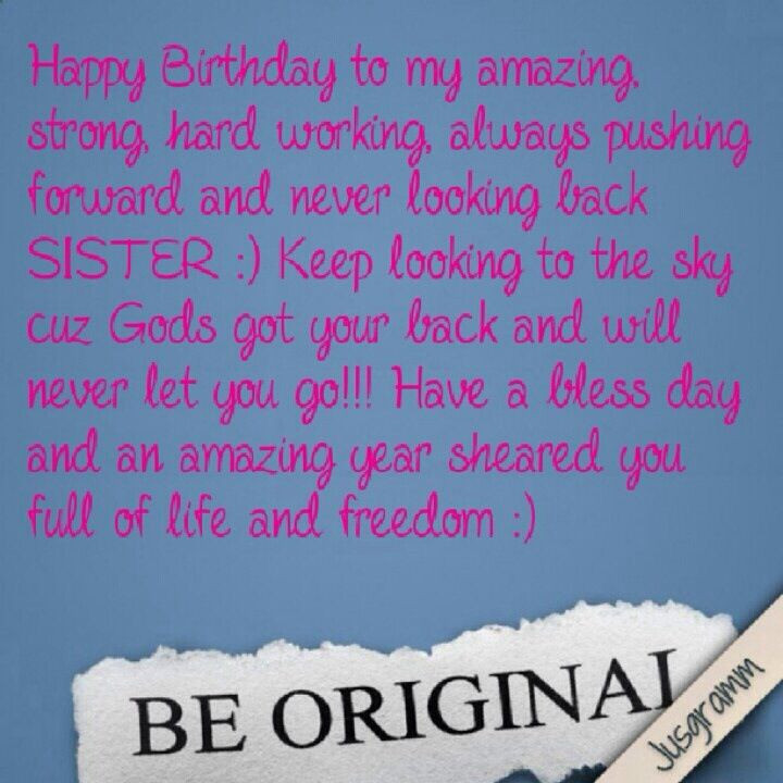 Happy Birthday Baby Sister Quotes
 10 best sister verses images on Pinterest
