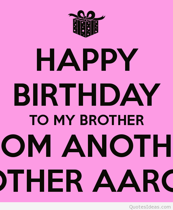 Happy Birthday Brother Quotes
 Older Brother Birthday Quotes QuotesGram